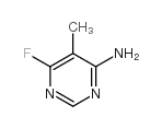 Pyrimidine,4-amino-6-fluoro-5-methyl-(8CI) structure