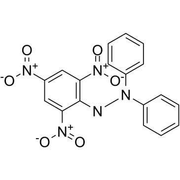 2,2-联苯基-1-苦基肼基结构式