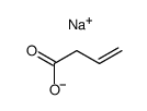 but-3-enoic acid sodium salt结构式