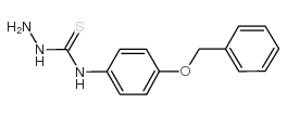 4-(4-Benzyloxyphenyl)-3-thiosemicarbazide Structure