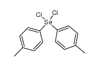 dichloro-di-p-tolyl-λ4-selane Structure