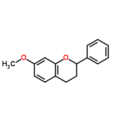 Flavan, 7-methoxy- (8CI) Structure