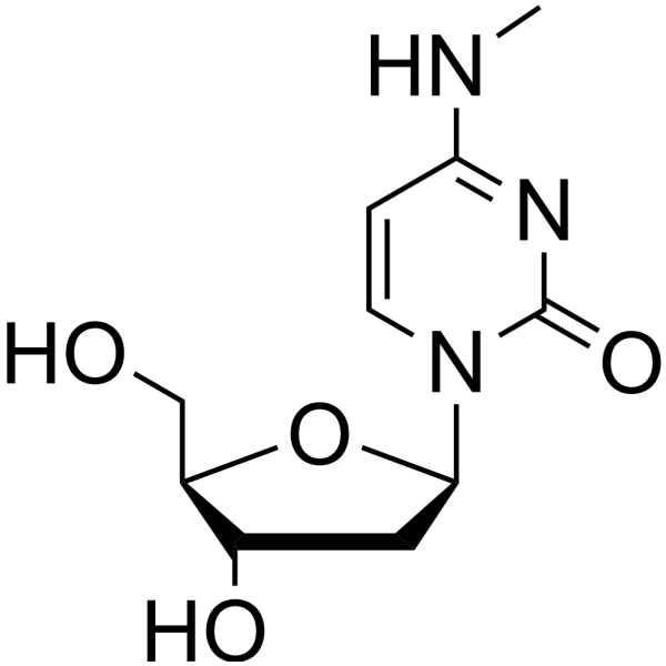 2'-Deoxy-N4-methylcytidine结构式