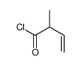 3-Butenoyl chloride, 2-Methyl-结构式