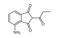 1H-Indene-1,3(2H)-dione, 4-amino-2-(1-oxopropyl)- (9CI) picture