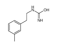 1-(m-Methylphenethyl)urea结构式