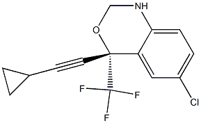 (4S)-6-Chloro-4-(2-cyclopropylethynyl)-1,4-dihydro-4-(trifluoroMethyl)-2H-3,1-benzoxazine picture