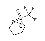 7-bicyclo[2.2.1]heptanyl trifluoromethanesulfonate Structure