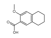 7-methoxy-1,2,3,4-tetrahydro-6-naphthoic acid Structure