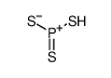 bis(sulfanyl)-sulfanylidenephosphanium结构式