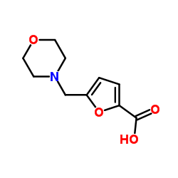 5-(4-Morpholinylmethyl)-2-furoic acid Structure