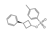 trans-3-phenylcyclobutanol tosylate Structure