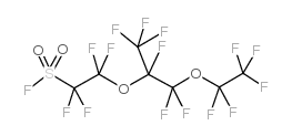 PERFLUORO(4-METHYL-3,6-DIOXAOCTANE)SULFONYL FLUORIDE Structure