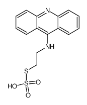 2-(9-Acridinylamino)ethanethiol sulfate Structure