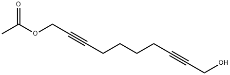 10-Acetoxy-2,8-decadiyn-1-ol结构式