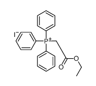 (2-ethoxy-2-oxoethyl)-triphenylphosphanium,iodide Structure