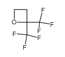 2,2-bis(trifluoromethyl)oxetane结构式