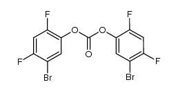 bis(5-bromo-2,4-difluorophenyl) carbonate结构式