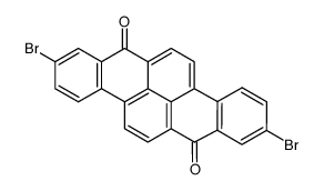 dibromodibenzo(b,i)pyrene-7,14-quinone Structure