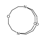 4,10,15-trioxa-1,7-diazabicyclo[5.5.5]heptadecane结构式