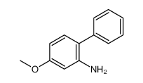 2-amino-4-methoxy-biphenyl Structure