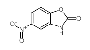 5-硝基苯并[d]噁唑-2(3H)-酮结构式