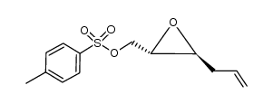 (2S,3S)-1-p-toluenesulfonyloxy-2,3-epoxy-5-hexene Structure