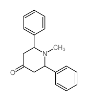 1-methyl-2,6-diphenyl-piperidin-4-one picture