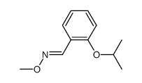 2-isopropoxybenzaldehyde O-methyloxime结构式