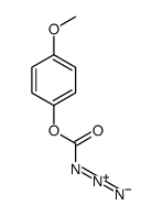 (4-methoxyphenyl) N-diazocarbamate Structure