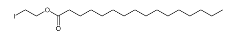 palmitic acid-(2-iodo-ethyl ester) Structure