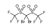 dibromo bis(trifluoromethanesulphonyl) methane Structure