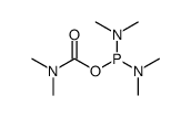 Phosphorigsaeure-bis-dimethylamid-dimethylcarbamidsaeure-anhydrid结构式