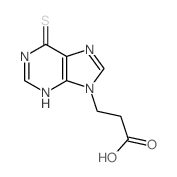 9H-Purine-9-propanoicacid, 1,6-dihydro-6-thioxo- picture