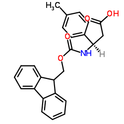 fmoc-(r)-3-amino-3-(4-methyl-phenyl)-propionic acid structure