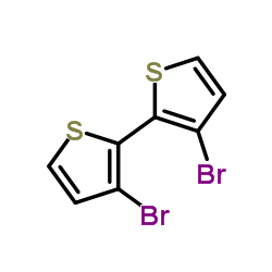 3,3'-Dibromo-2,2'-bithiophene structure