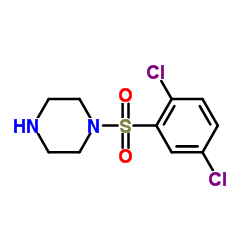 1-[(2,5-Dichlorophenyl)sulfonyl]piperazine结构式