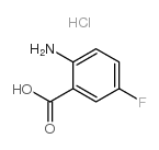 2-amino-5-fluorobenzoic acid hydrochloride picture