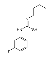 1-butyl-3-(3-iodophenyl)thiourea结构式