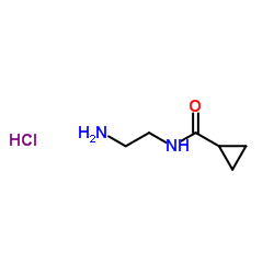 N-(2-aminoethyl)cyclopropanecarboxamide Structure