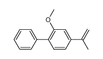 2-methoxy-4-(prop-1-en-2-yl)-1,1'-biphenyl Structure