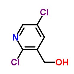 2,5-Dichloropyridine-3-methanol Structure