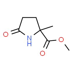 Proline, 2-methyl-5-oxo-, methyl ester (9CI) structure