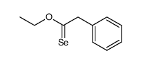 O-Ethyl α-phenylselenoacetate Structure