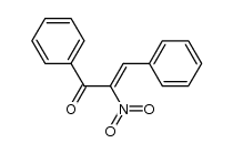 1,3-diphenyl-2-nitro-2-propen-1-one Structure