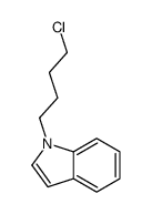 1-(4-chlorobutyl)indole结构式