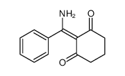 2-[amino(phenyl)methylidene]cyclohexane-1,3-dione Structure