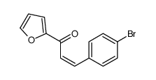 3-(4-bromophenyl)-1-(furan-2-yl)prop-2-en-1-one Structure