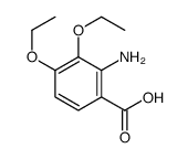 2-amino-3,4-diethoxybenzoic acid Structure