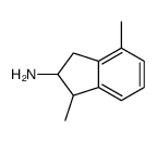 1,4-dimethyl-2,3-dihydro-1H-inden-2-amine结构式